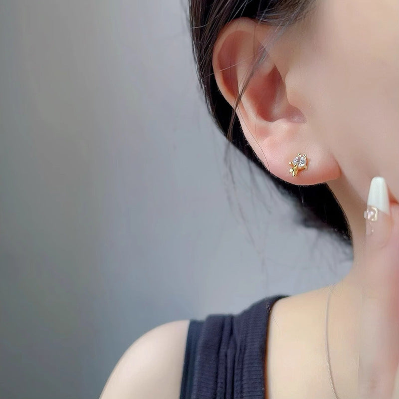 Käsintehty vintage Kulta Korvarengas