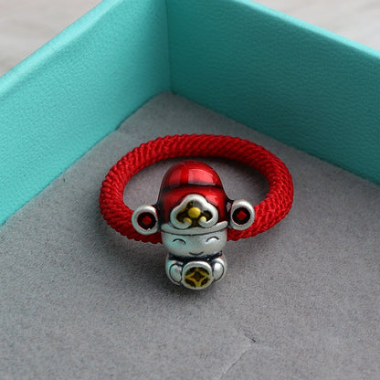 Kaunis Hopea Sormus ainutlaatuisella tyylillä