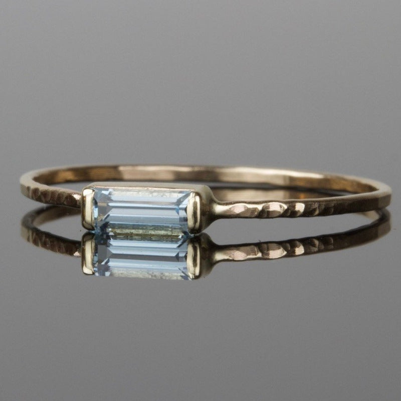 Käsintehty vintage Kulta Sormus