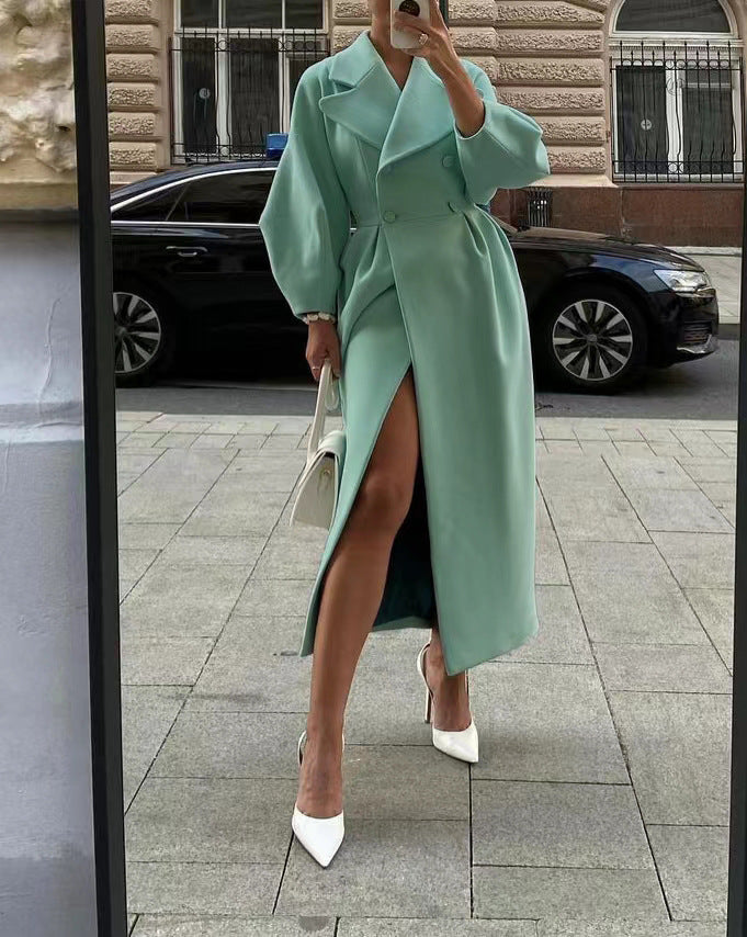 A Vintage Style Coat with Delicate Timeless Details
