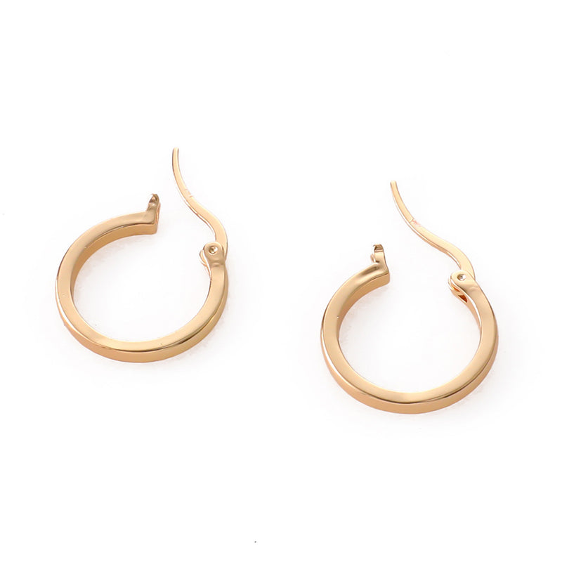 Elegantti Kulta Korvarengas jokaiseen tilaisuuteen