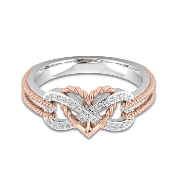 Romanttinen Kulta Sormus erityisiin hetkiin