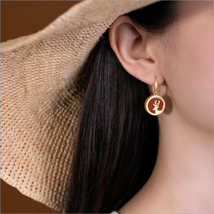 Käsintehty vintage Korvarengas