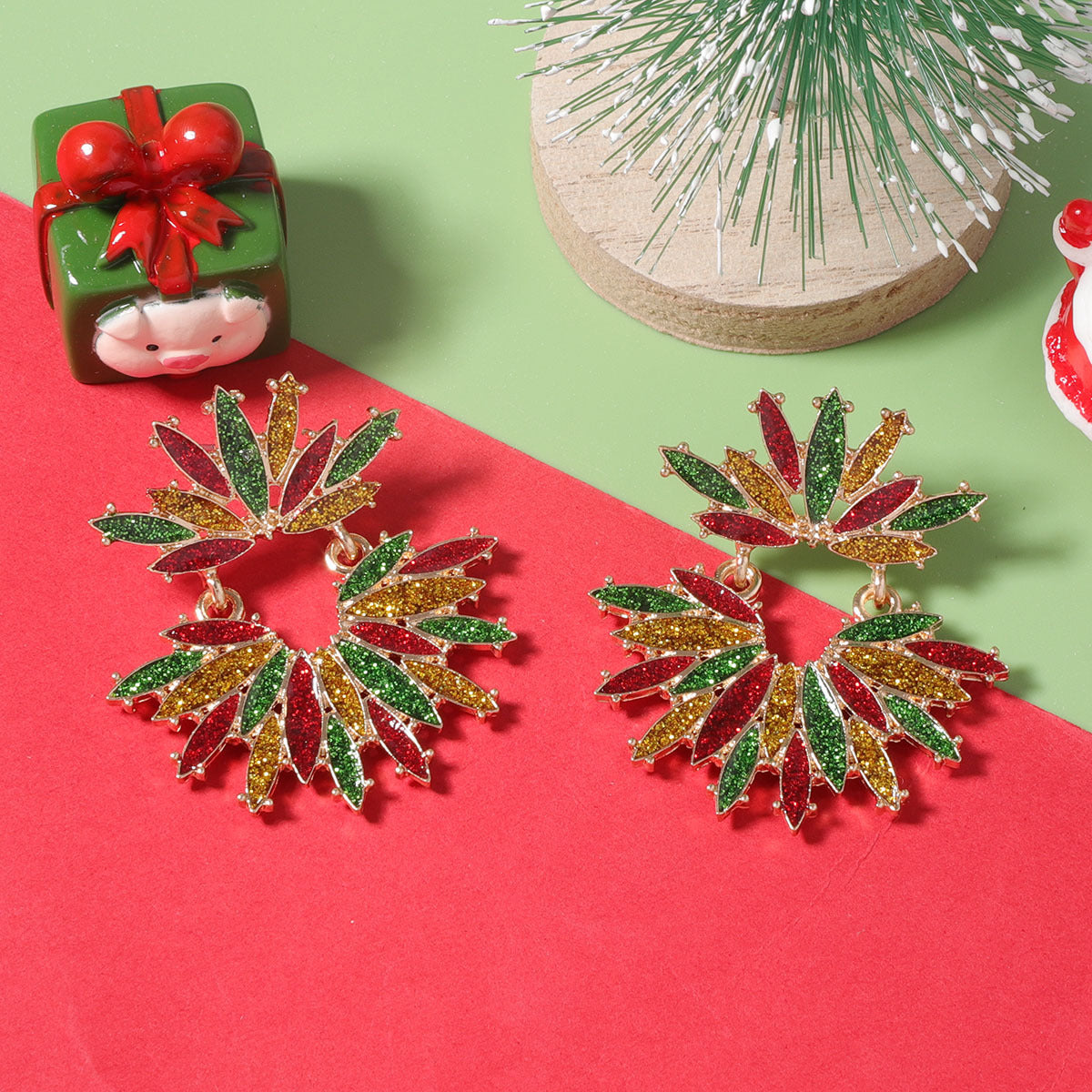 Kaunis Korvarengas ainutlaatuisella tyylillä