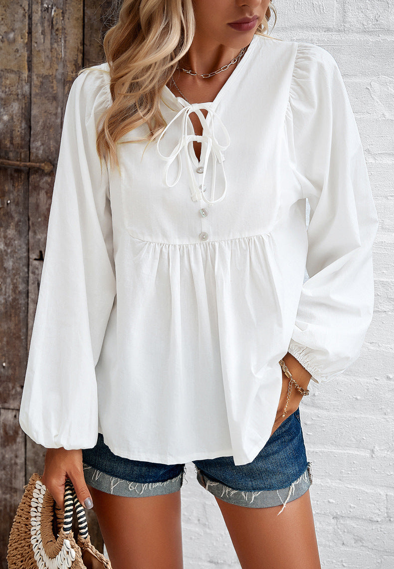 Well Tailored Blouse with a Graceful Silhouette