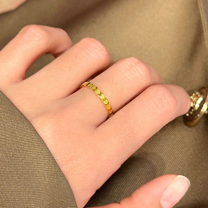 Herkkä käsityö Sormus