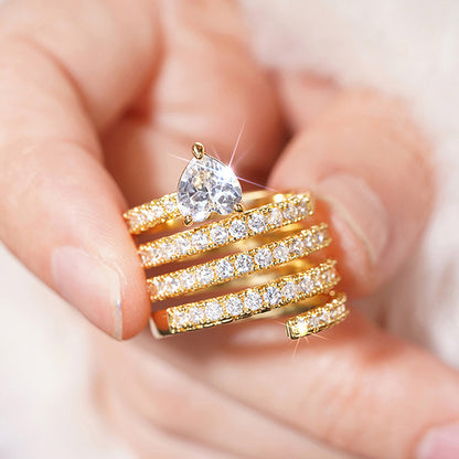 Herkkä käsityö Sormus