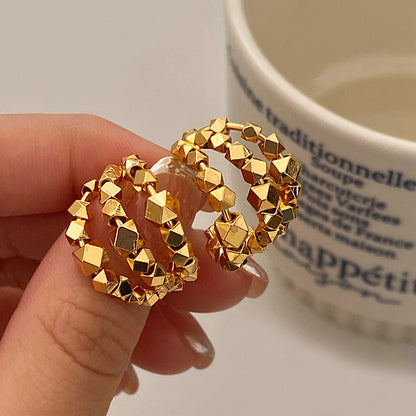 Herkkä käsityö Korvarengas