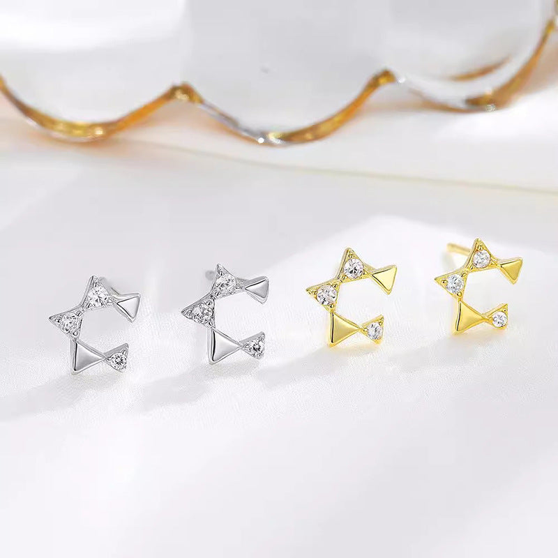 Käsintehty vintage Kulta Korvarengas