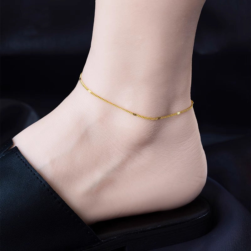 Herkkä käsityö Kulta Nilkkakoru