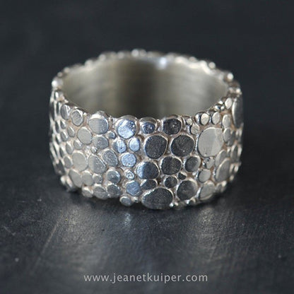 Herkkä käsityö Hopea Sormus