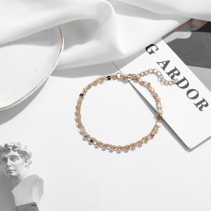 Herkkä käsityö Nilkkakoru