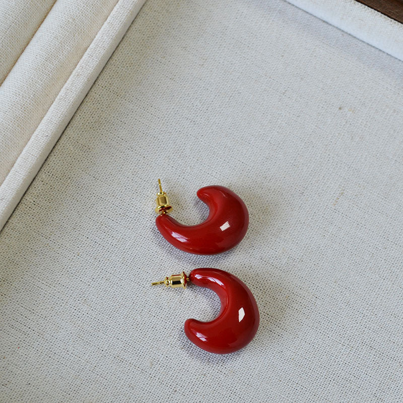 Herkkä käsityö Hopea Korvarengas