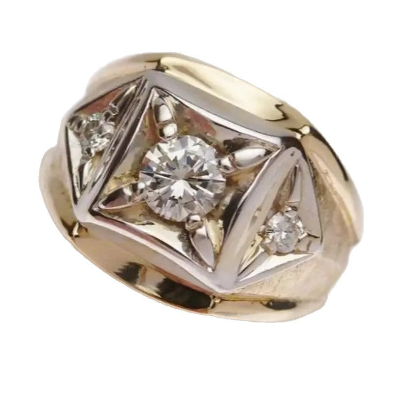 Klassinen Kulta Sormus ajattomalla viehätyksellä