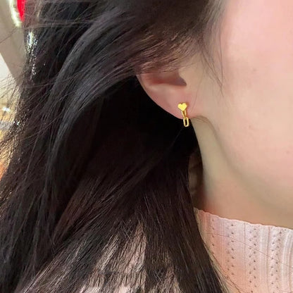 Klassinen Kulta Korvarengas ajattomalla viehätyksellä