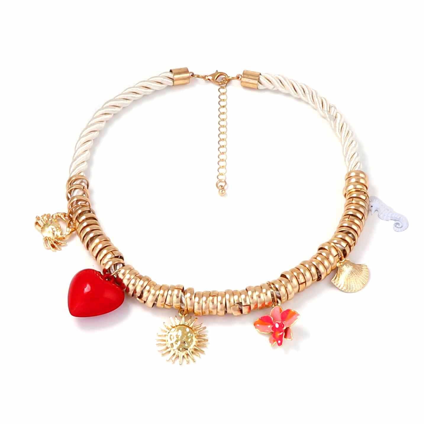 Käsintehty vintage Kaulakoru