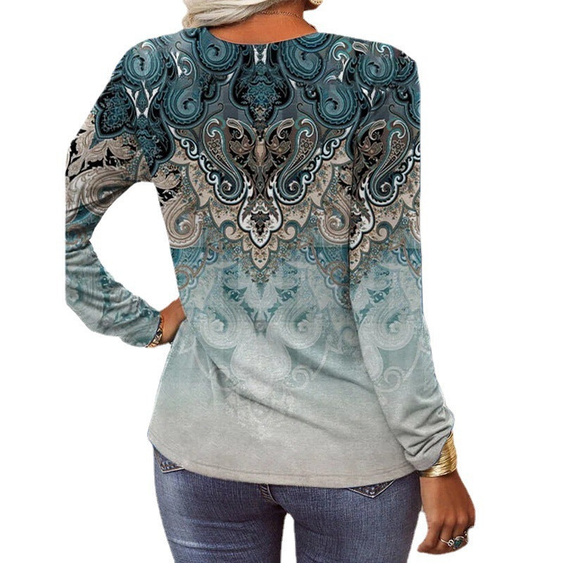 Classic Vintage Blouse with a Flattering Fit
