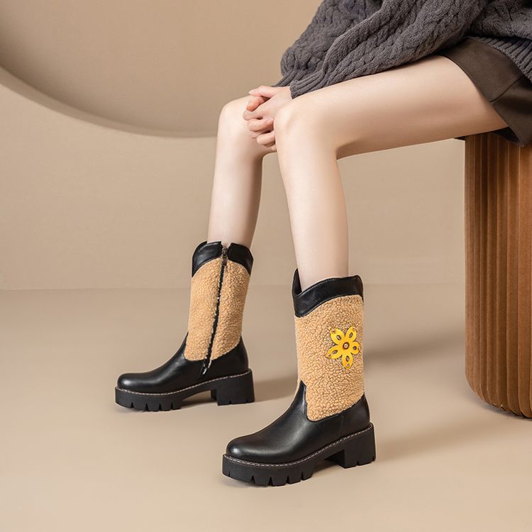 Sulavalinaiset Ortopediset Saappaat Moderniin Tyyliin