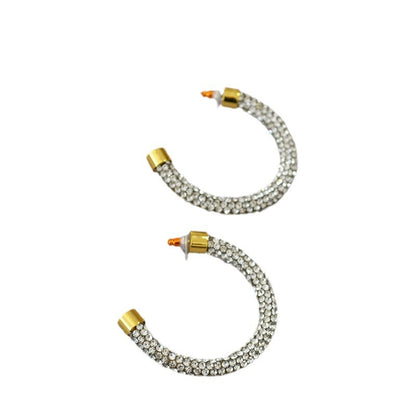 Käsintehty vintage Kulta Korvarengas