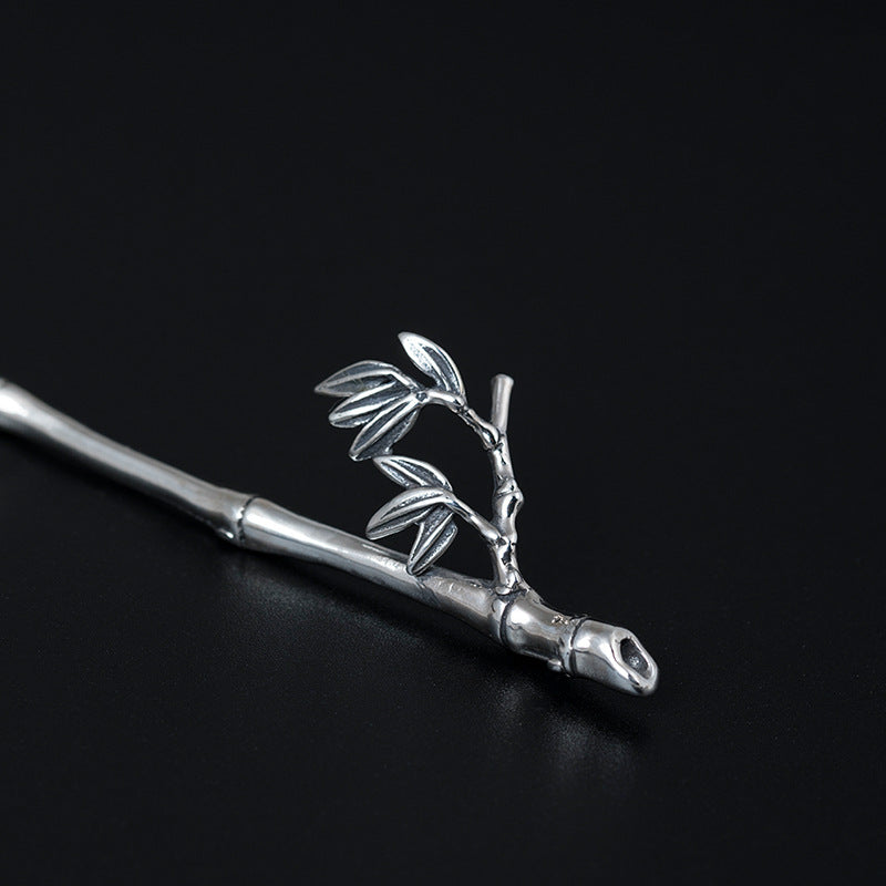 Käsintehty vintage Hopea Koru