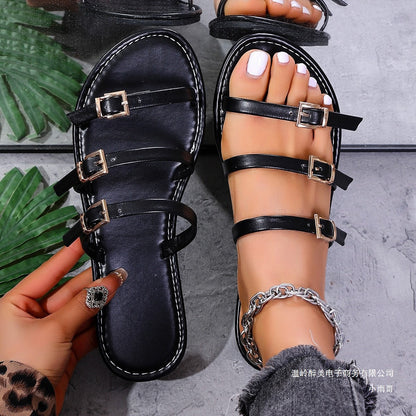 Tyylikkäät Ortopediset Sandaalit Ainutlaatuisella Muotoilulla