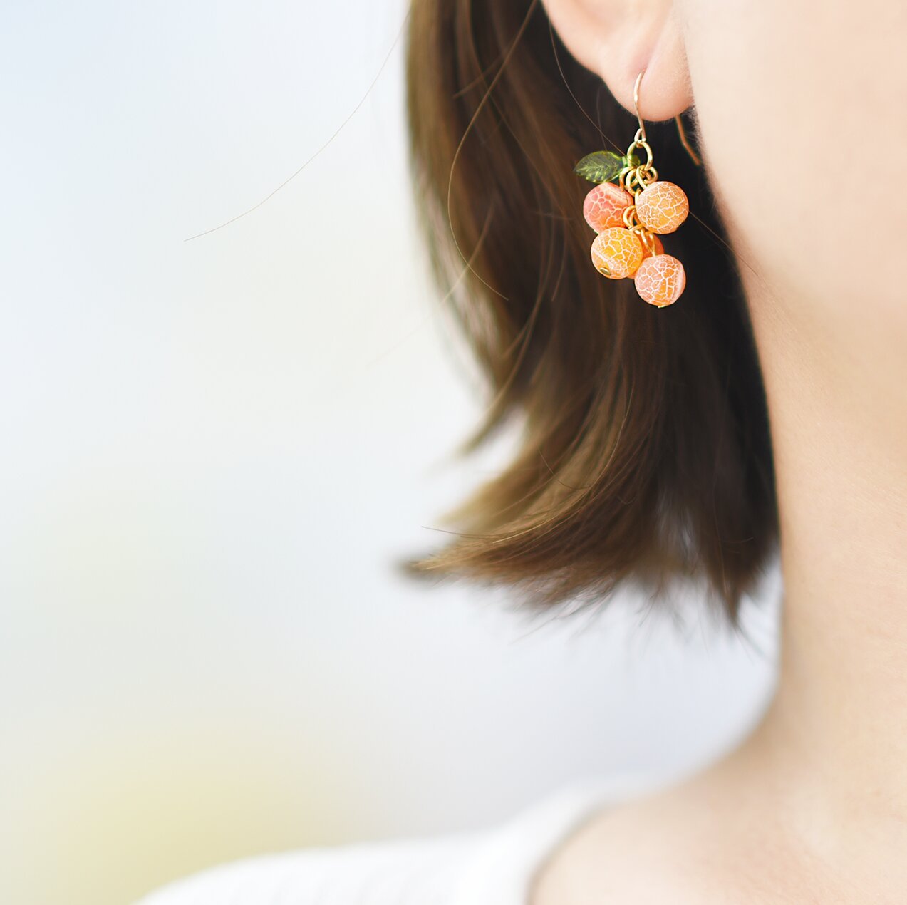 Käsintehty vintage Korvarengas