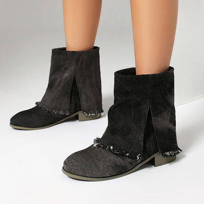 Tyylikkäät Ortopediset Saappaat Ainutlaatuisella Muotoilulla