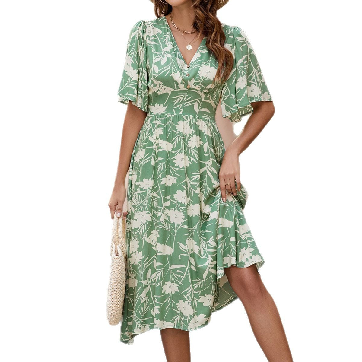 Elegantly Styled Dress for Everyday Wear