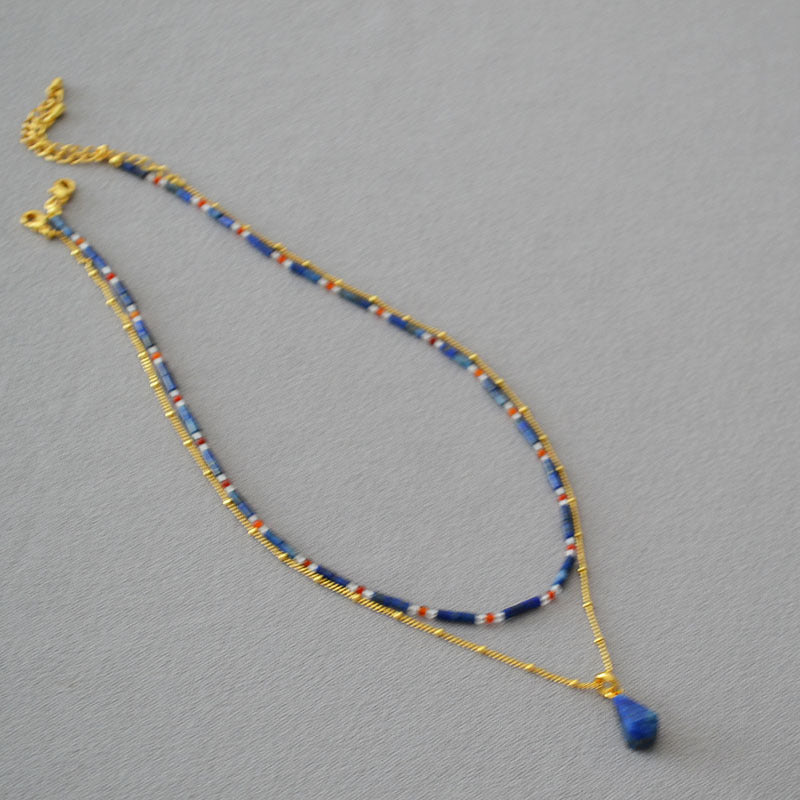 Käsintehty vintage Kaulakoru