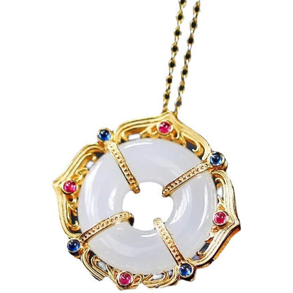 Herkkä käsityö Hopea Kaulakoru