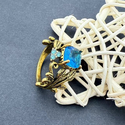 Käsintehty vintage Kulta Sormus