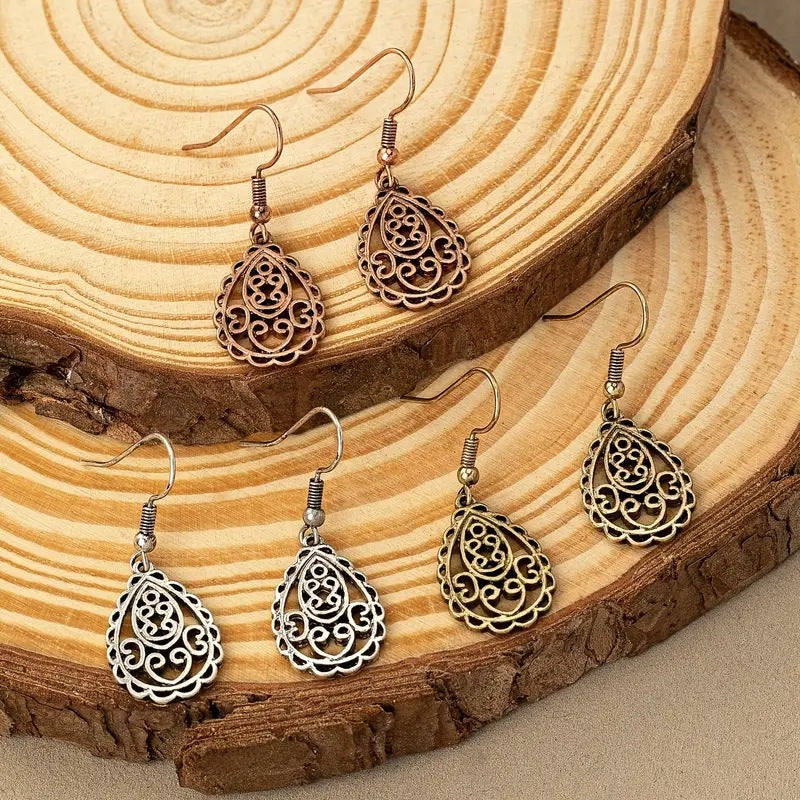 Käsintehty vintage Korvarengas