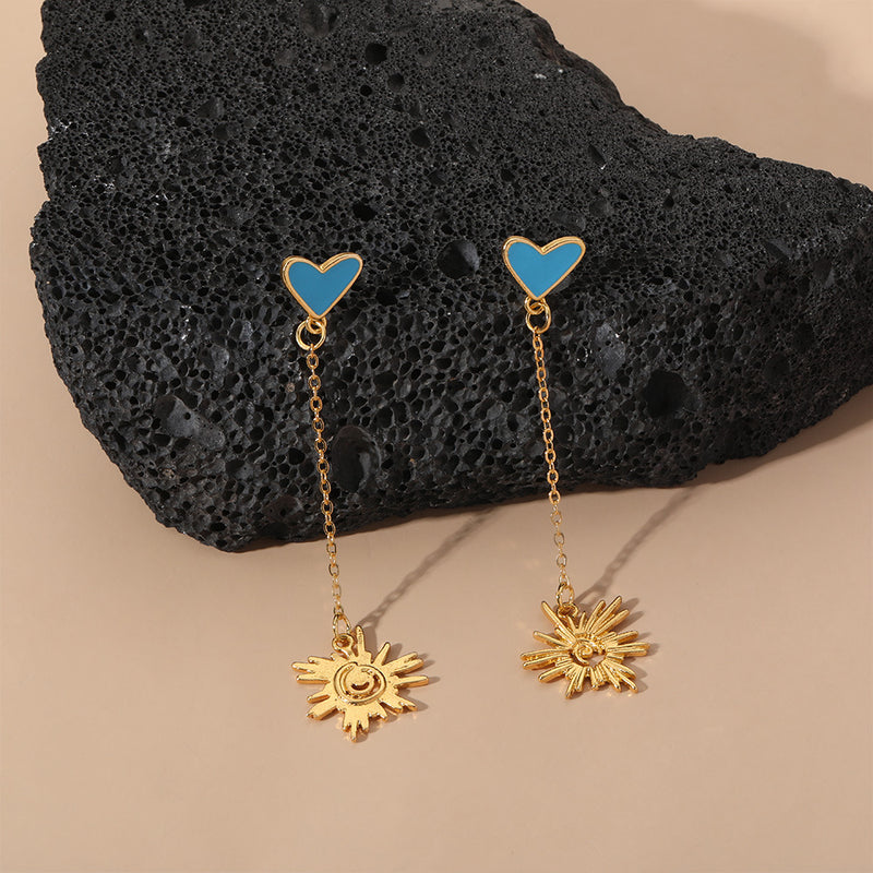 Käsintehty vintage Kulta Korvarengas