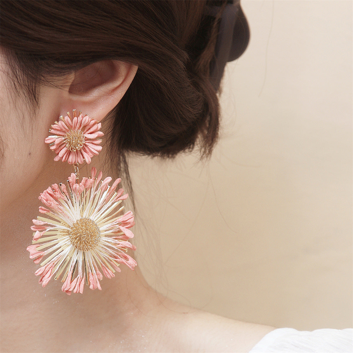 Käsintehty vintage Korvarengas