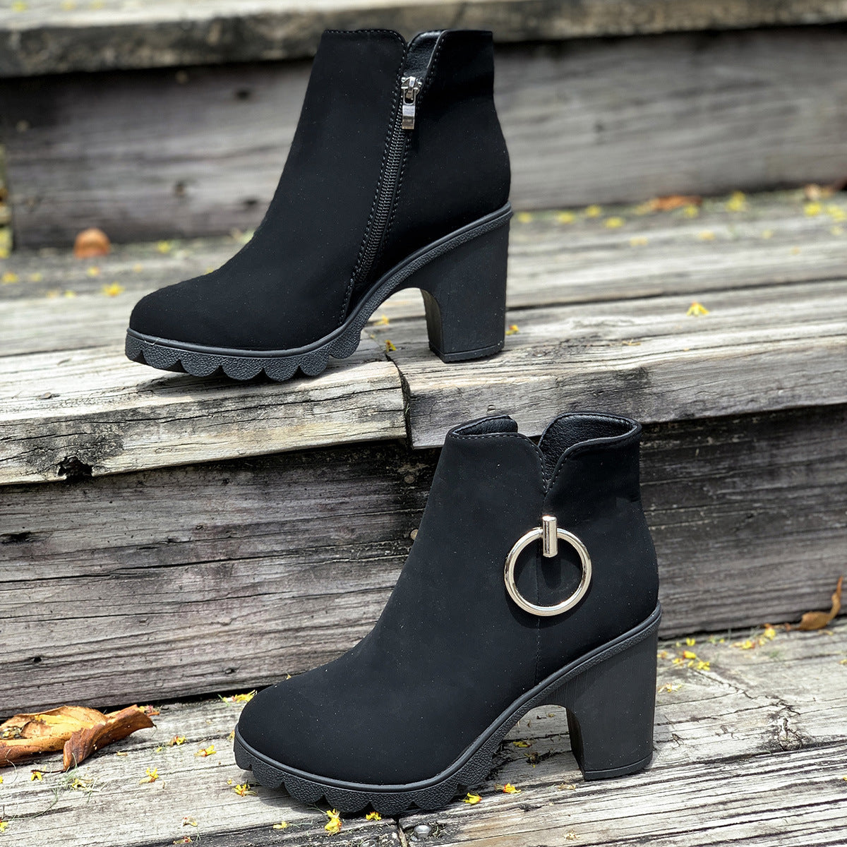 Chic Orthopedic Boots with Unique Design