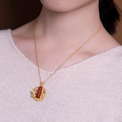 Herkkä käsityö Hopea Kaulakoru