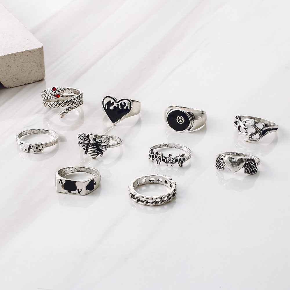 Käsintehty vintage Sormus