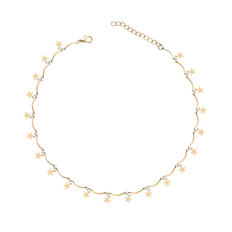 Klassinen Kulta Kaulakoru ajattomalla viehätyksellä