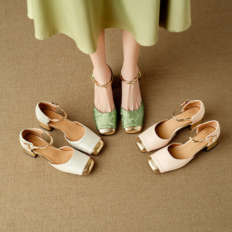 Vintage-henkiset Ortopediset Sandaalit