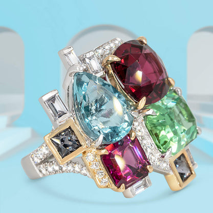 Kaunis Sormus ainutlaatuisella tyylillä