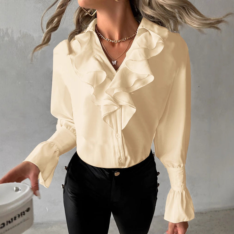 A Vintage Style Blouse with Delicate Timeless Details