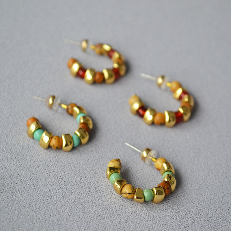 Herkkä käsityö Hopea Korvarengas