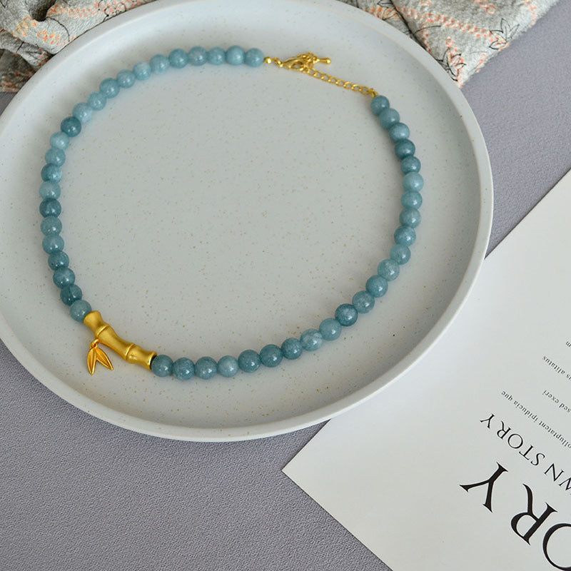 Käsintehty vintage Kulta Kaulakoru