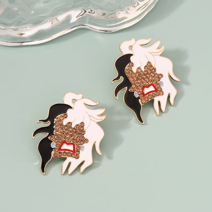 Käsintehty vintage Korvarengas