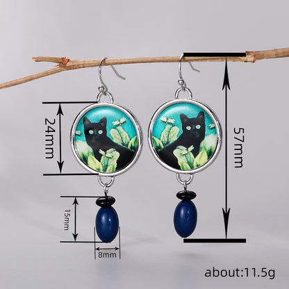 Käsintehty vintage Korvarengas