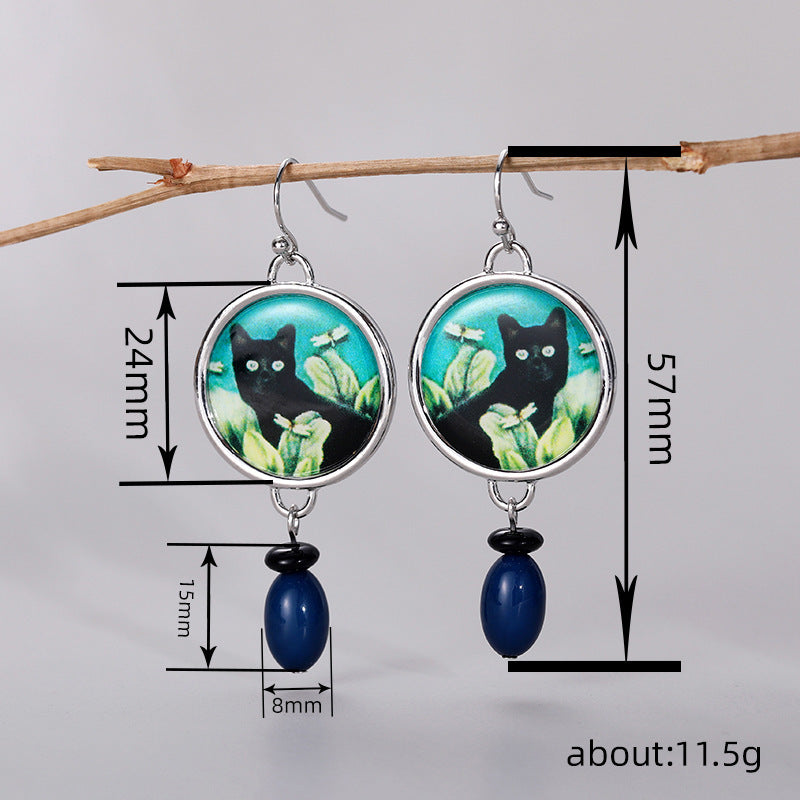 Käsintehty vintage Korvarengas