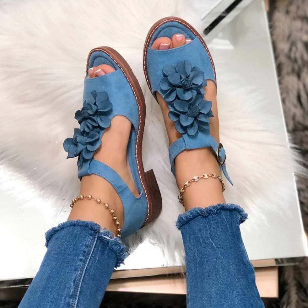 Tyylikkäät Ortopediset Sandaalit Ainutlaatuisella Muotoilulla