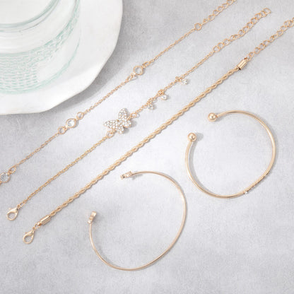 Käsintehty vintage Kulta Rannekoru