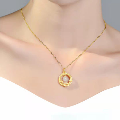 Käsintehty vintage Kulta Kaulakoru