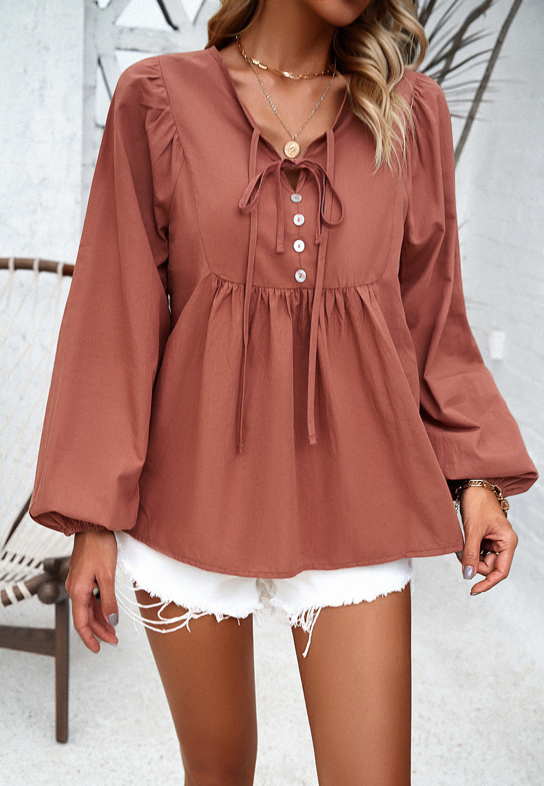 Well Tailored Blouse with a Graceful Silhouette
